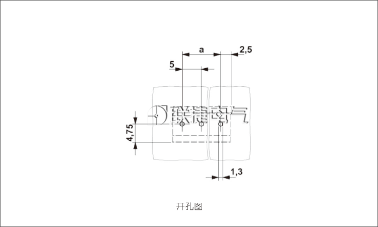 LG129V-5.0/LG129V-5.08直焊式接线端子