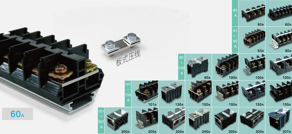 板式大电流接线端子